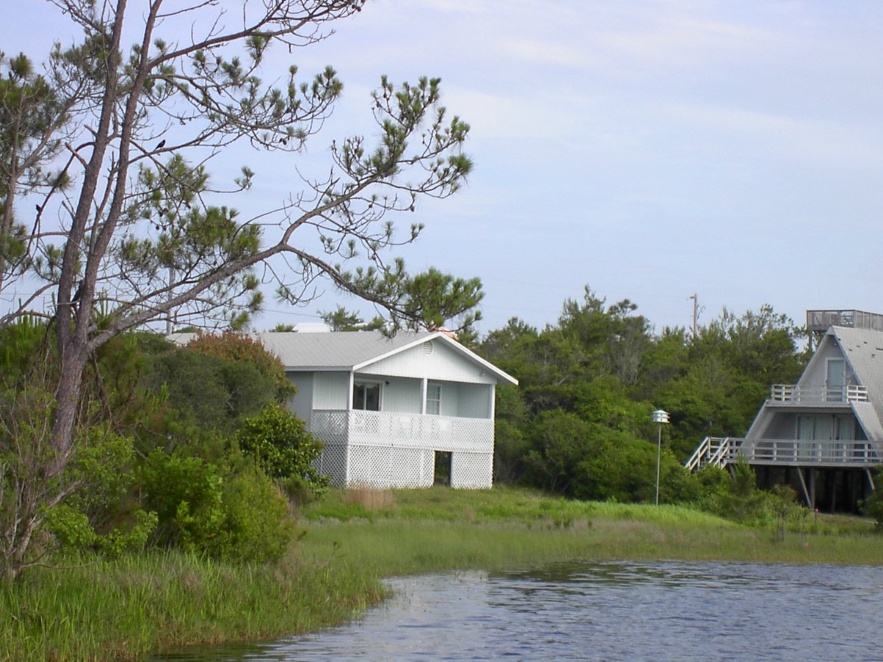 view from lake